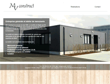Tablet Screenshot of mvconstruct.be